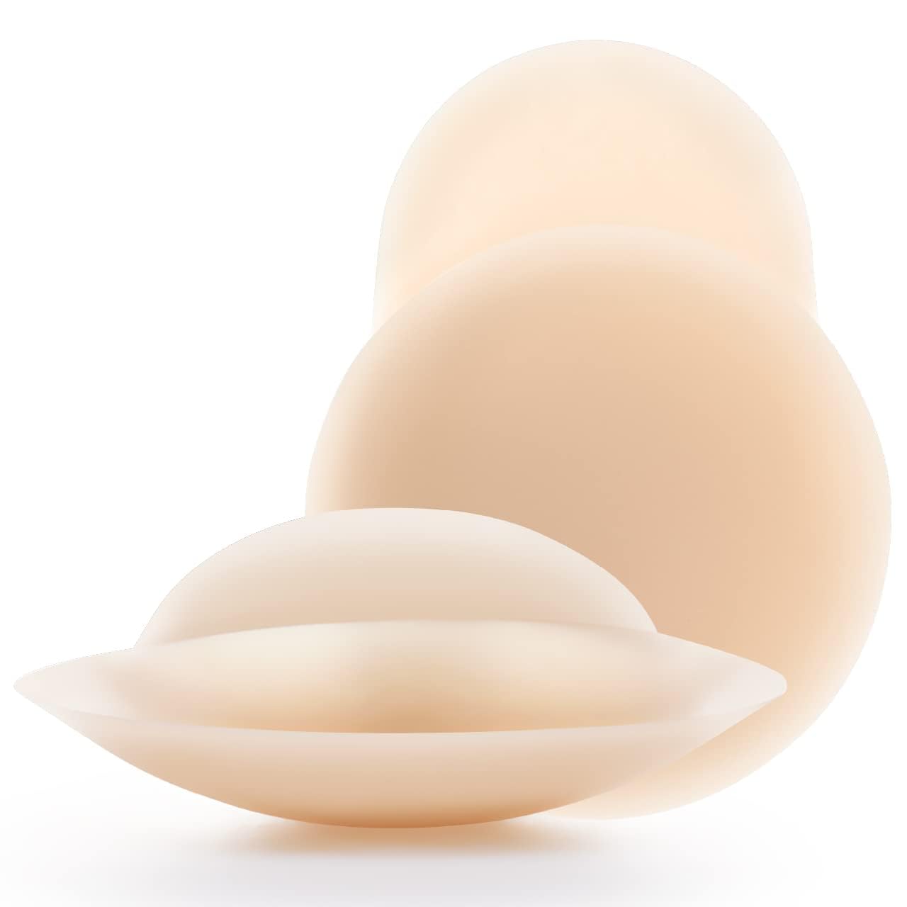 Nippies Nipple Covers for Women - Sticky Adhesive Silicone Pasties - Reusable Pasty Nipple Cover with Travel Box