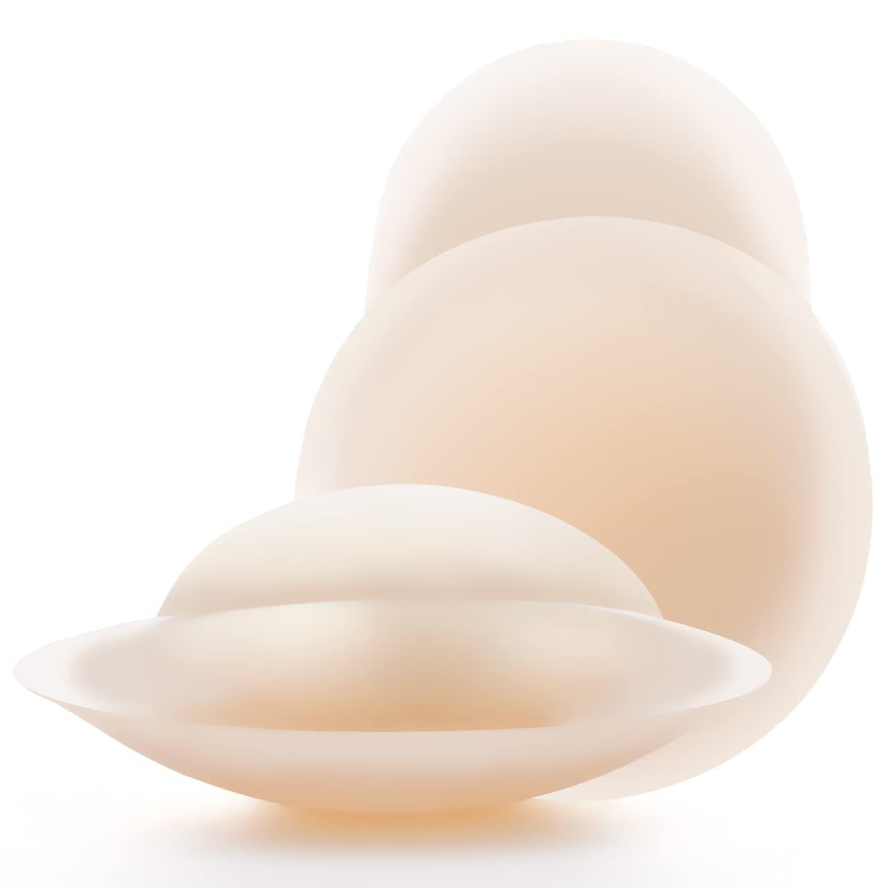 Nippies Nipple Covers for Women - Sticky Adhesive Silicone Pasties - Reusable Pasty Nipple Cover with Travel Box