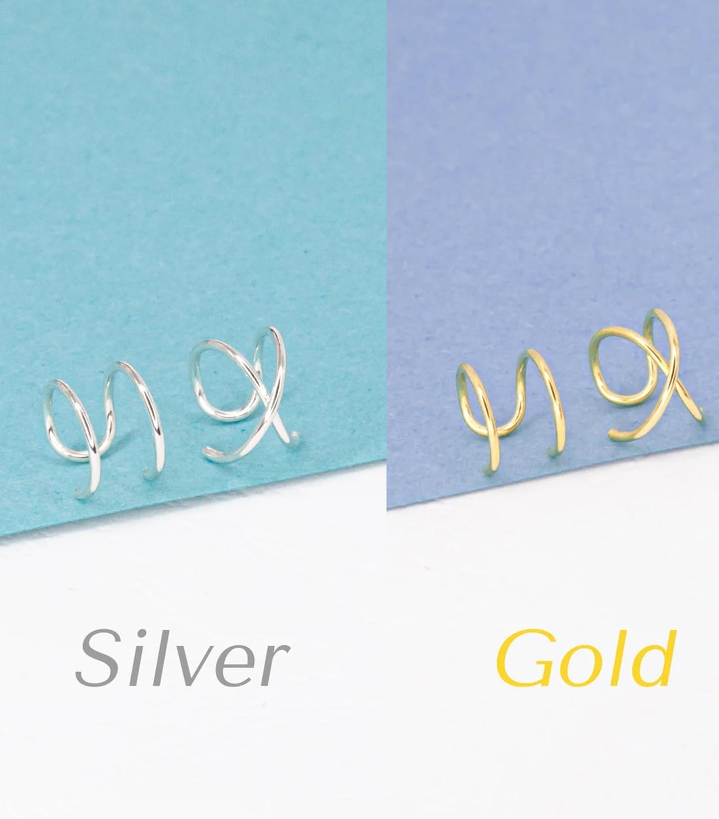 Ear Cuff Crawler Earrings for Women Helix Hook Earrings Wrap Snowflake Rhinestone Lightning Bolt Piercing Jewelry Trendy