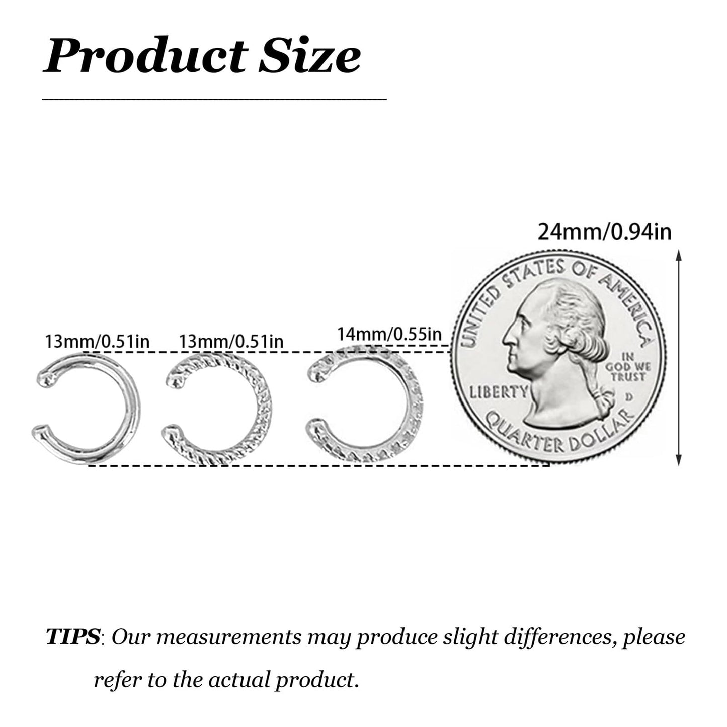 Ear Cuff Crawler Earrings for Women Helix Hook Earrings Wrap Snowflake Rhinestone Lightning Bolt Piercing Jewelry Trendy